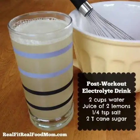 Natural Electrolyte Recovery Drink Recipe